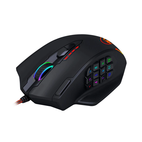 MOUSE REDRAGON IMPACT M908 NEGRO