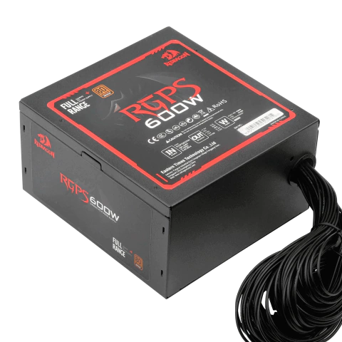 FUENTE DE ALIMENTACIÓN PARA PC REDRAGON RPGS GC-PS002 600W