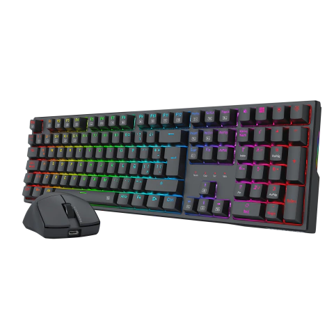 KIT DE TECLADO Y MOUSE REDRAGON S146-SP TECLADO K668 (FULL SIZE) + M724