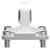 Flange Oscilante Festo SNCS-63 - comprar online