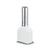 Terminal Tubular Elétrico Isolado Phoenix Contact AI-TWIN 2X 0,5 - 8 WH (Pacote: 100)