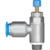 Válvula Reguladora de Fluxo Unidirecional Festo GRLA-1/8-QS-8-RS-D na internet