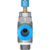 Válvula Reguladora de Fluxo Unidirecional Festo GRLA-1/8-QS-8-RS-D - Hidroveda Tecnologia