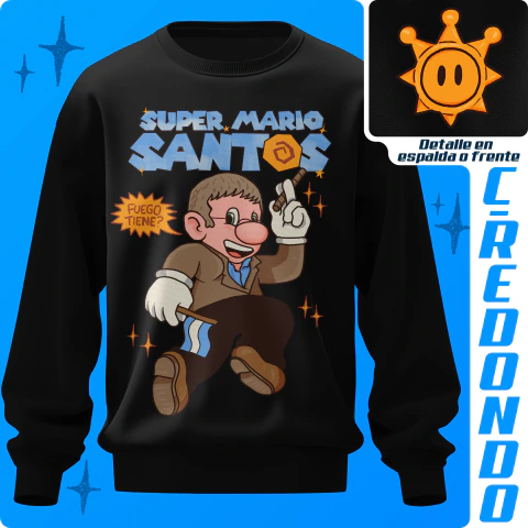 SUPER MARIO SANTOS x Silviodibuja
