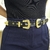 Cinto Feminino SLIM 2 Fivelas Largo - Prata e Dourado - comprar online