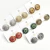 Brinco Ponteira Strass Redondo - 7 Cores - comprar online