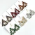 Brinco Pequeno Triangular em Cristais - 6 cores - comprar online