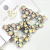 Brinco Pequeno Triangular em Cristais - 6 cores - comprar online