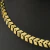 Chocker Folheada Dourada Escamas Pequenas - M20 na internet