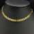 Chocker Folheada Dourada Escamas Pequenas - M20 - comprar online