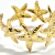 Bracelete de Metal Estrelas Textura - Dourado e Prata na internet