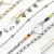 Trio de Chocker e Brinco Bijoux Coração e Miçangas - Dourado e Prata - Sol Bijoux - Loja de Acessórios Femininos para Atacado e Varejo