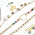 Trio de Chocker e Brinco Bijoux Coração e Miçangas - Dourado e Prata na internet