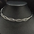 Chocker Aro Enrolada - Dourado e Prata na internet