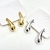Brinco Pequeno Gota Longa - Dourado e Prata - comprar online