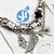 Pulseira Prata Pandora Berloques Asa - 7 Cores - loja online