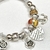 Bracelete Prata Berloques Coração - 7 Cores - Sol Bijoux - Loja de Acessórios Femininos para Atacado e Varejo