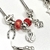 Pulseira Prata Pandora Berloques Variados - 6 Cores - loja online