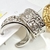 Argola Pequena Larga Martelada- Dourado e Prata - Sol Bijoux - Loja de Acessórios Femininos para Atacado e Varejo