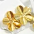 Brinco Pequeno de Metal Fundição Dourado Flor 5 Petalas na internet