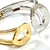 Bracelete Premium de Metal Círculos - Dourado e Prata - loja online