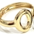 Bracelete Premium de Metal Círculo - Dourado e Prata na internet
