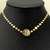 Chocker Folheada Dourada Medalha - M16 - comprar online