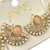 Brinco Ponteira em Strass Leque - 6 Cores