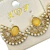 Imagem do Brinco Ponteira em Strass Leque - 6 Cores