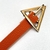 Cinto Feminino SLIM Fivela Triangulo Mini Dourada - Cores - comprar online