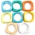 Braceletes de Acrílico Kit com 4 - 8 Cores - comprar online