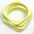 Braceletes de Acrílico Kit com 4 - 8 Cores