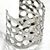Bracelete de Metal Largo Furos - Dourado e Prata - Sol Bijoux - Loja de Acessórios Femininos para Atacado e Varejo