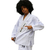 Kimono + Faixa Infantil Branca Red Nose