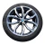 Roda Liga Leve Aro 20 Tala 9.5 Pneu BMW X4 2.0 XDrive 2015