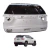 Tampa Traseira Porta Malas Jeep Compass Limited 2018 2019