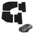 Jogo Tapete Carpete Volvo V40 T4 2.0 2016 2017 2018 Usado
