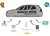 Vidro Vigia Traseira Hyundai Tucson 2008 2009 2010 2015