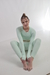 Imagen de Crop top mangas largas FLORENCIA - verde agua