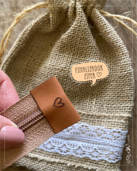 Finalizador de Zíper em Sintético - comprar online