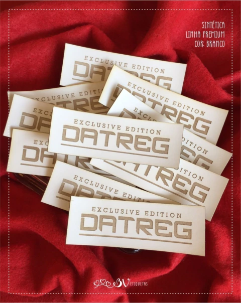 Etiqueta em Sintético de 2cm x 6cm - comprar online