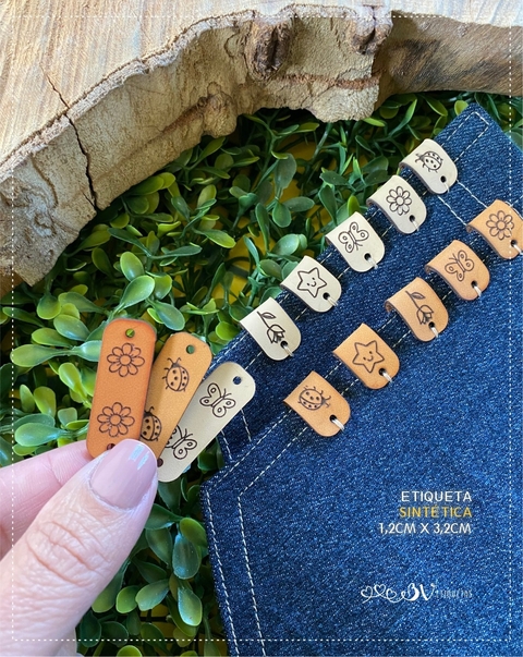 Etiqueta em Sintético de 1,2cm x 3,2cm - comprar online