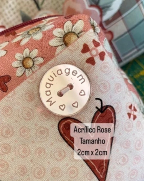 Etiquetas em Acrílico 2cm x 2cm - comprar online