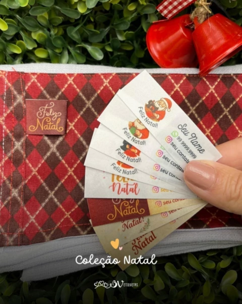 Coleção Natal em Cetim - comprar online