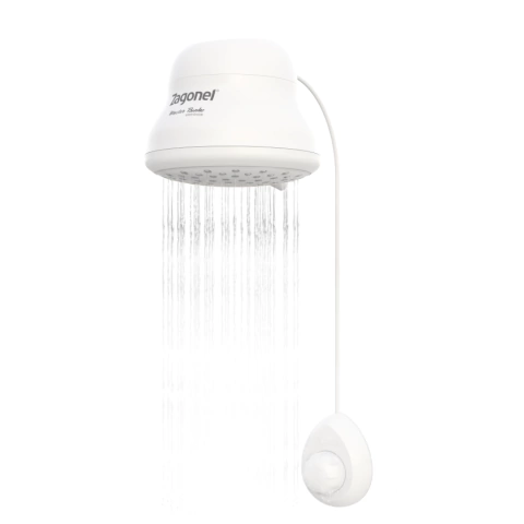 Chuveiro Elétrico Ducha Eletrônica Master Banho 7500w/220v Branco Zagonel