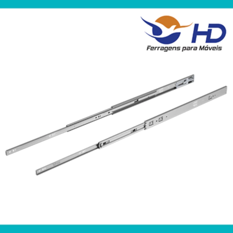 Trilho Telescopico H45 Soft Closing 300mm - HD Ferragens