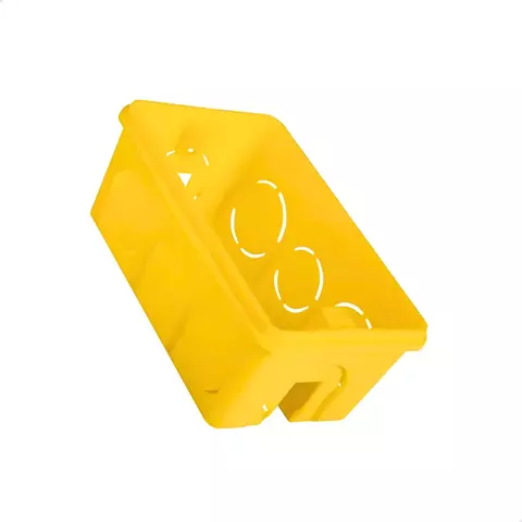 Kit Caixa de Luz Reforçada 4x2 Amarela Gerplast - comprar online