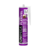 kit Unipega Silicone Flexível Base D'Água - Cartuchos com 280ml - Branco - Muller Materiais