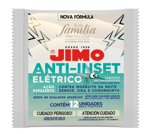 Jimo Anti-Inset Refil Pastilha com 12un - comprar online
