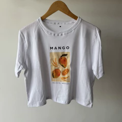 Remera crop mango - comprar online